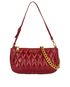 Matelasse Shoulder Bag, front view